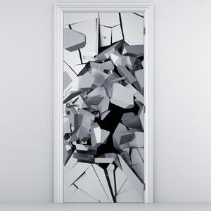 Fototapeta na dveře - Abstrakce 3D (95x205cm)