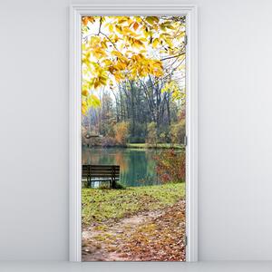 Fototapeta na dveře - Rybník (95x205cm)