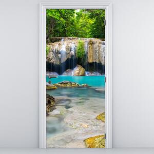 Fototapeta na dveře - Vodopády (95x205cm)