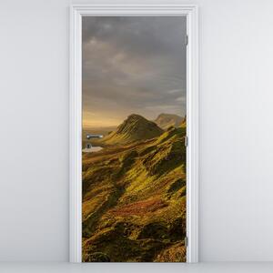 Fototapeta na dveře - Pohoří (95x205cm)