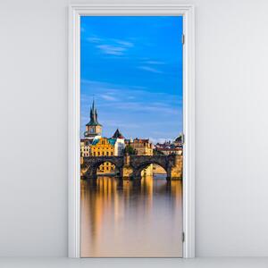 Fototapeta na dveře - Karlův most (95x205cm)