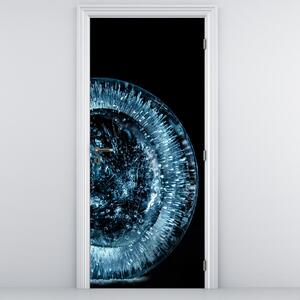 Fototapeta na dveře - Ledové kapky (95x205cm)