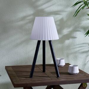 Lindby Jaimy LED venkovní stolní lampa, baterie
