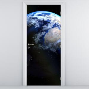 Fototapeta na dveře - Planeta Země (95x205cm)