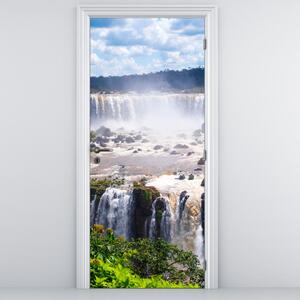 Fototapeta na dveře - Vodopády, Iguassu (95x205cm)