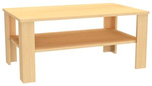 Konferenční stolek PONY Varianta barvy: Bílá, Šířka: 100 cm, Výška: 52 cm