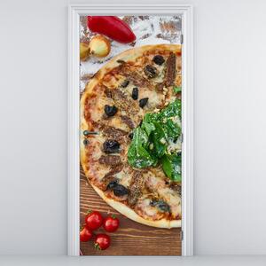 Fototapeta na dveře - Pizza (95x205cm)