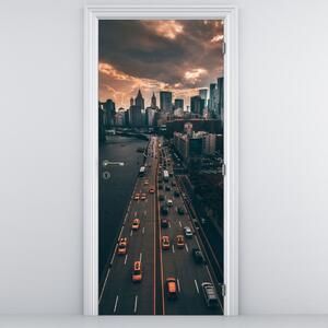 Fototapeta na dveře - Manhattan (95x205cm)