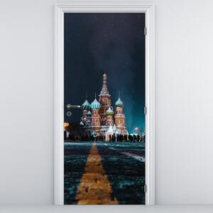 Fototapeta na dveře - Stavba v Rusku (95x205cm)