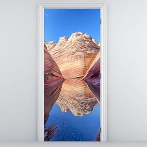 Fototapeta na dveře - Arizonské vlny (95x205cm)