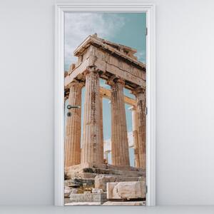 Fototapeta na dveře - Antický akropolis (95x205cm)