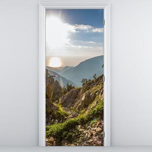 Fototapeta na dveře - Hora Olympus (95x205cm)