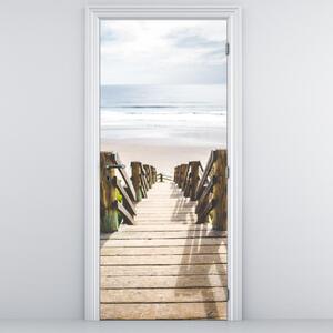 Fototapeta na dveře - Vstup na pláž (95x205cm)