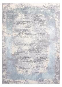 Hans Home | Kusový koberec Core A004 Frame ivory/grey and blue - 80x150