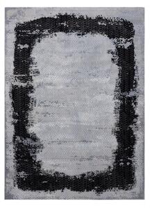 Hans Home | Kusový koberec Core A004 Frame black/light grey - 80x150