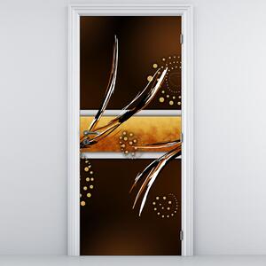 Fototapeta na dveře - Abstraktní motýli (95x205cm)
