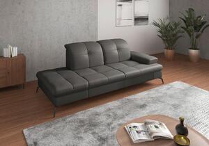 LENOŠKA, kůže, antracitová Sit & More - Online Only sedačky, Online Only