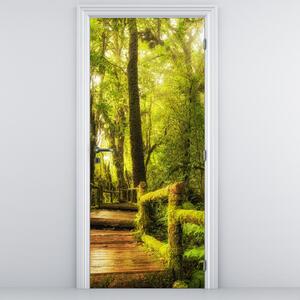 Fototapeta na dveře - Mechová džungle (95x205cm)