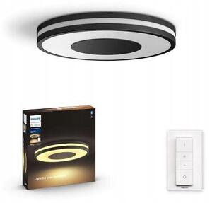 Kulatý Stropní Svítidlo Philips Hue 34,8 x 34,8 cm černé