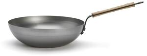 De Buyer 5717.28 - Pánev Wok MINERAL B BOIS 28 cm