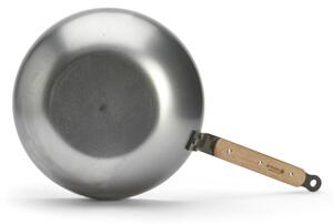 De Buyer 5717.28 - Pánev Wok MINERAL B BOIS 28 cm