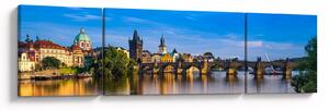 Obraz Karlova mostu (170x50 cm)