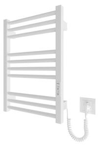 Koupelnový žebříkový radiátor HF DERBY 100W/230V 57x43 cm bílá pravá