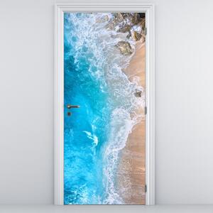 Fototapeta na dveře - Pláž v Indonésii (95x205cm)