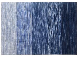 Modrý krátkovlasý koberec 160x230 cm KAPAKLI