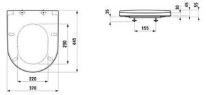 Laufen Pro WC sedátko standard duroplast H8929510000001