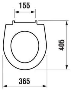 Jika Lyra Plus WC sedátko duroplast slowclose pro kombi WC H8933813000001