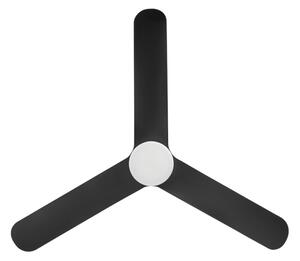 Eglo 35176 - LED Stm. stropní ventilátor KAWANA LED/17W/230V pr. 132 cm černá+DO