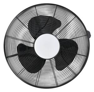 Eglo 35133 - LED Stropní ventilátor IGELDO LED/15W/230V pr. 53 cm černá + DO