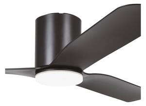Eglo 35176 - LED Stm. stropní ventilátor KAWANA LED/17W/230V pr. 132 cm černá+DO