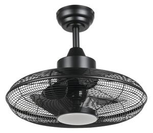 Eglo 35133 - LED Stropní ventilátor IGELDO LED/15W/230V pr. 53 cm černá + DO
