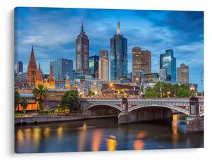 Obraz města Melbourne (70x50 cm)