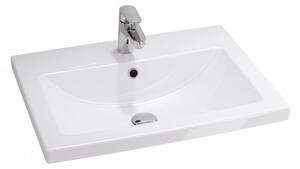 Cersanit K32-003-BOX - Umyvadlo na desku/závěsné COMO 45x60 cm keramika/bílá