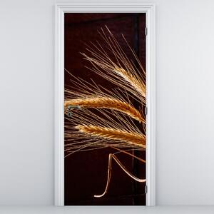 Fototapeta na dveře - Detail žitného klasu (95x205cm)