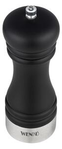 WENKO 55082100-Mlýnek na sůl BLACK OUTDOOR KITCHEN 5x17,5 cm stříbrná/černá/bílá