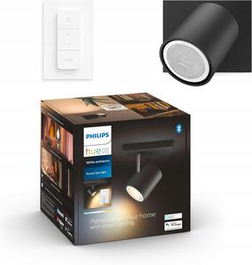 Bodové svítidlo Nástěnné LED Černé 4.2W CCT PHILIPS HUE + Stmívač