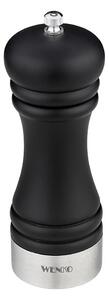 WENKO 55082100-Mlýnek na sůl BLACK OUTDOOR KITCHEN 5x17,5 cm stříbrná/černá/bílá