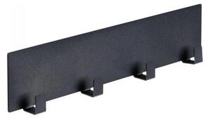 WENKO 55014100-Háček BLACK OUTDOOR KITCHEN 30x6,5 cm černá