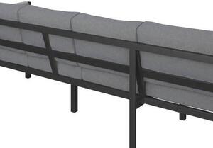 ZAHRADNÍ JÍDELNÍ SET 5dílné, kov, plast, sklo, textil Ambia Garden - Online Only zahradní nábytek, Online Only