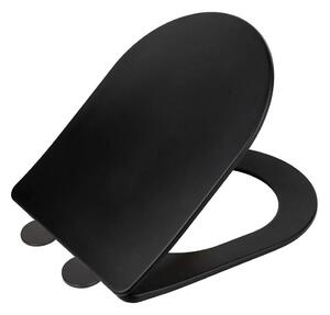 WENKO 26029100 - WC sedátko GALATI 46x36 cm černá