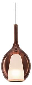 Ideal Lux - Lustr na lanku KALIQUE 1xE27/42W/230V pr. 18 cm kouřová měděná
