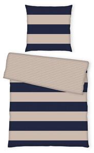 OBOUSTRANNÉ POVLEČENÍ, renforcé, pískové barvy, tmavě modrá, 135/200 cm Tom Tailor - Povlečení, Online Only