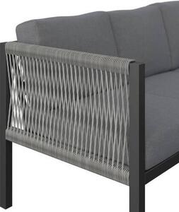 ZAHRADNÍ JÍDELNÍ SET 5dílné, kov, plast, sklo, textil Ambia Garden - Online Only zahradní nábytek, Online Only