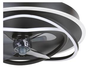 Eglo 35146 - LED Stm. stropní ventilátor NAMORI 4xLED/9W/230V pr.50cm černá + DO