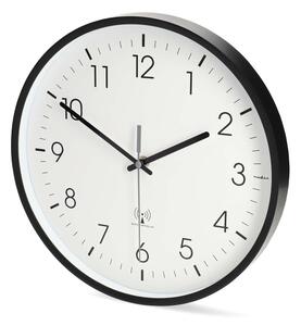 Nedis CLWA6226BK - Nástěnné hodiny pr. 30,5 cm 1xAA černá