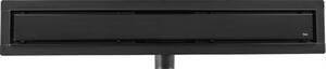 Rea Neox Black Matt, lineární odtokový žlab 50cm, vzor 2v1, černá matná, REA-G6600